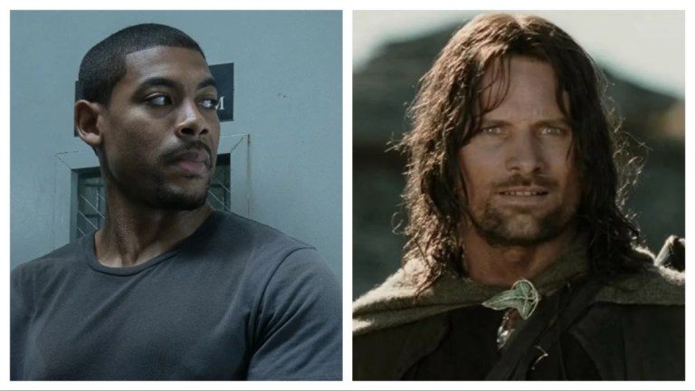 Viggo Mortensen in Lord of the Rings and Aaron Pierre in Rebel Ridge Last Minute Replacements