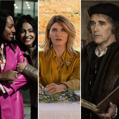 L-R James Norton, Alexandra Burke and Mandip Gill, Sharon Horgan, Mark Rylance and Keira Knightley