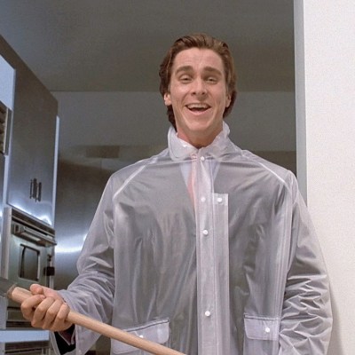 Christian Bale with an Axe in American Psycho