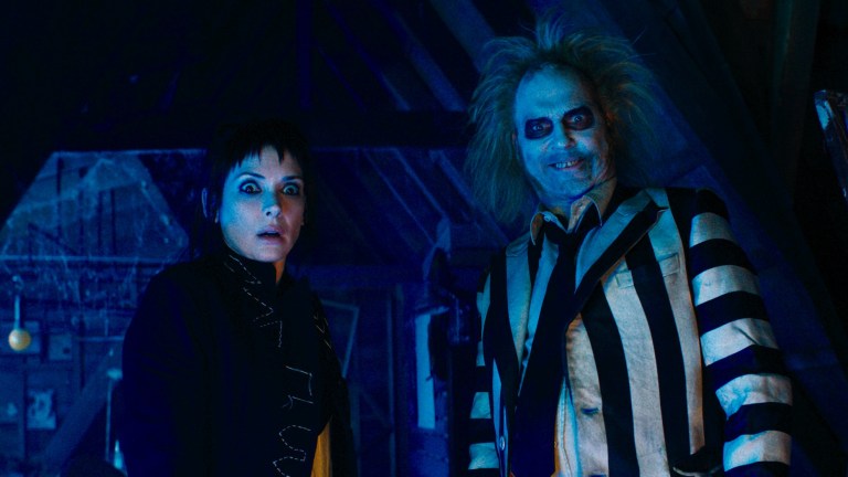 Michael Keaton and Winona Ryder in Beetlejuice Beetlejuice Review