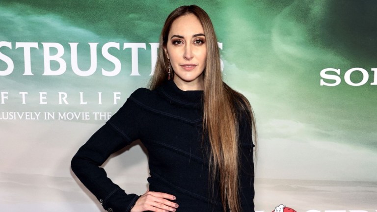 Sarah Natochenny attends the "Ghostbusters: Afterlife" New York Premiere at AMC Lincoln Square Theater on November 15, 2021 in New York City.