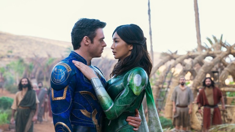 Richard Madden and Gemma Chan in Marvel's Eternals