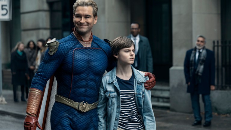 Homelander (Antony Starr) in The Boys season 4.